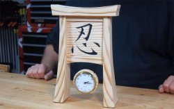 Как сделать часы в китайском стиле