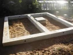 Как построить ленточный фундамент для сарая 