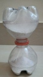 Песочные часы из пластиковых бутылок 