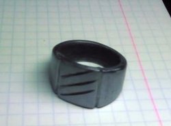 Как сделать перстень из стальной трубы 