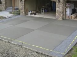 Выбор бетона для парковки загородного дома